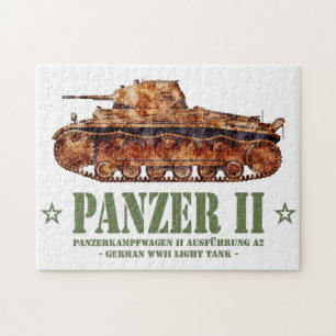 Panzer II A2 Tweede Wereldoorlog Duitse lichte tan Legpuzzel