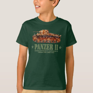 Panzer II A2 Tweede Wereldoorlog Duitse lichte tan T-shirt