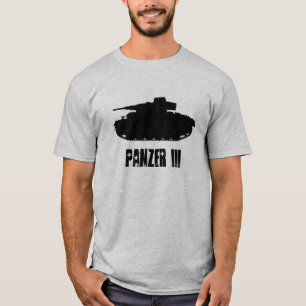 Panzer III Tank Profile, T-shirt t-shirt