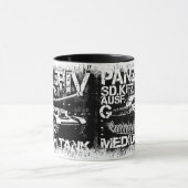 Panzer IV 11 oz Ringer Mok (Midden)