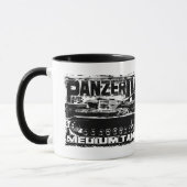 Panzer IV 11 oz Ringer Mug (Gauche)