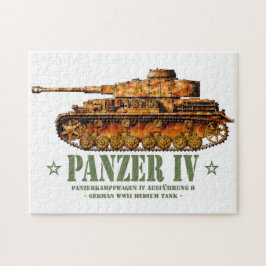 Panzer IV D Tweede Wereldoorlog Duitse Medium Tank Legpuzzel