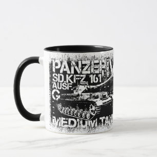 Panzer IV tasse de sonnerie de 11 onces