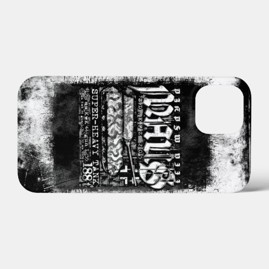 Panzer VIII Maus Case-Mate iPhone Case (Achterkant (horizontaal))