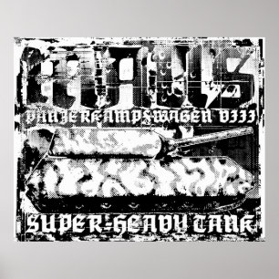 Panzer VIII Maus-Poster Poster