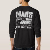 Panzer VIII Maus Sweatshirt de base masculin (Dos)