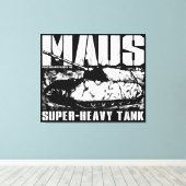 Panzer VIII Maus toile étirée (Insitu (Plancher de Bois))
