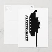 panzerfahrer briefkaart (Voorkant / Achterkant)