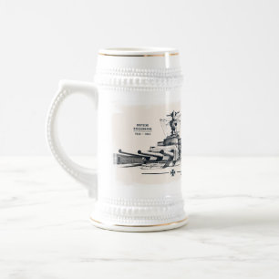 Panzerschiff Deutschland Stein Bierpul