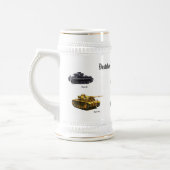 Panzerwaffe German Tank Stein Bierpul (Links)