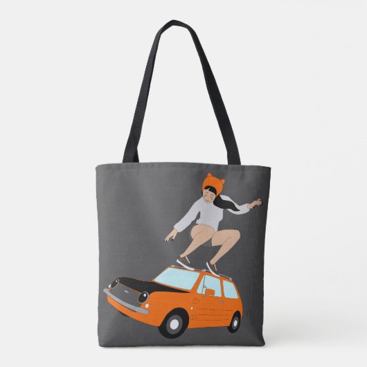 Pao Canvas tas (Achterkant)