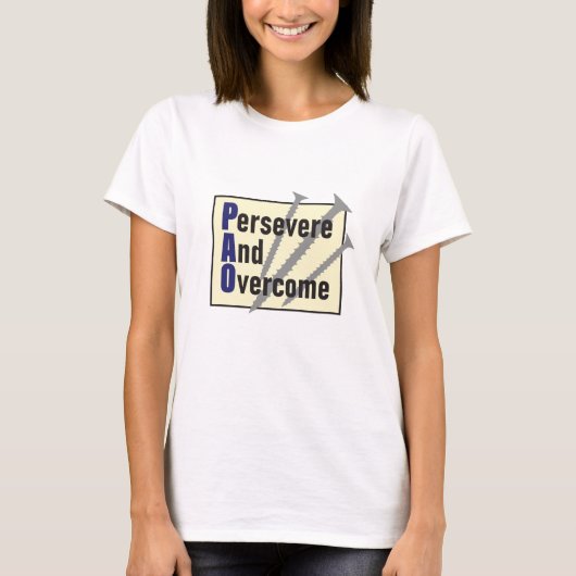 PAO doorvoeren en overwinnen T-shirt (Voorkant)