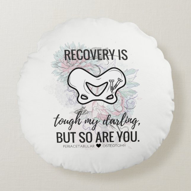 PAO-herstelpiloot Rond Kussen (Voorkant)