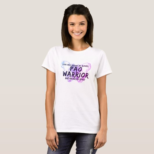 PAO Warrior Grape Ombre T-shirt (Voorkant volledig)