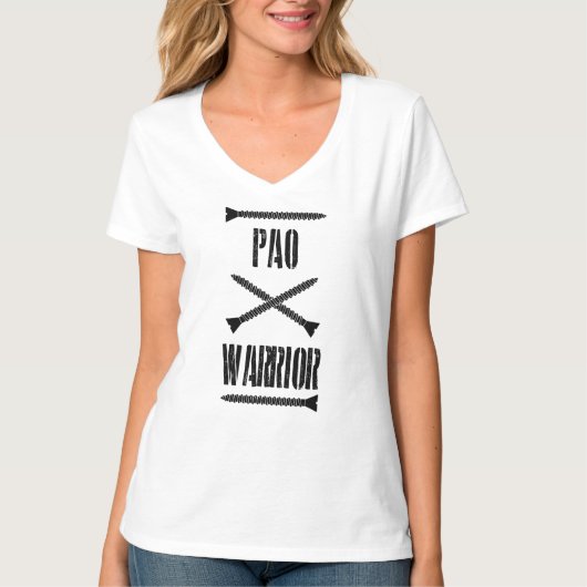 PAO Warrior T-shirt (Voorkant)