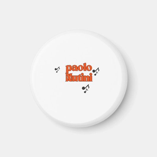 Paolo Nutini met muziek Magneet (Voorkant)
