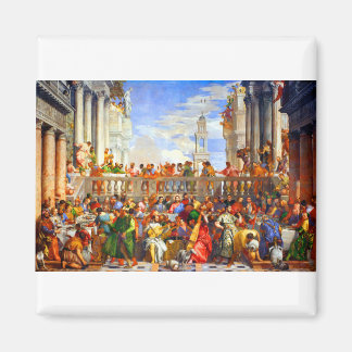 Paolo Veronese bruiloft op Cana Magneet