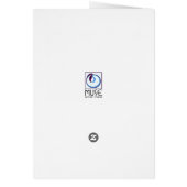 Paon - carte- de réponse (Dos)