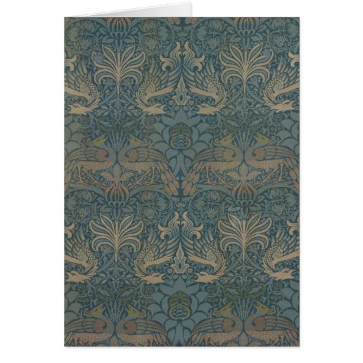 Paon et Dragon par William Morris (Devant)