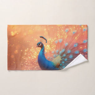 Paon majestueux au plumage vibrant