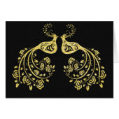 Paons dans l'amour (Devant horizontal)