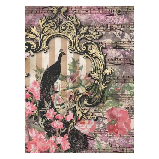 Paons royaux Paon Nappe de table (Devant)