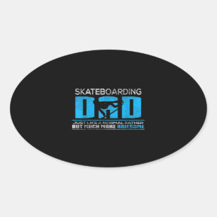 Pap aan boord, net als normaal veel meer Aweso Ovale Sticker