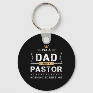 Pap Amp; Pastoor Niets schrikt me af Cadeau Sleutelhanger