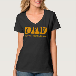 Pap Arborist Myth Legend Fathers Dag T-shirt