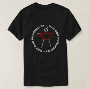 Pap Bod met BBQ Glitter T-Shirt