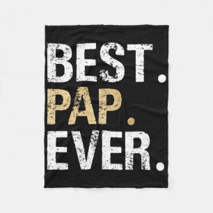 Pap Cadeau van kleindochter kleinkind Beste Pap Fleece Deken