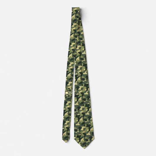 Pap Camo Stropdas (Achterkant)
