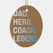 Pap coach keramisch ornament (Rechts)