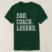 Pap Coach Legend Coach Pap T-shirt (Design voorkant)