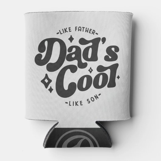Pap Cool Funny Pap (Matches Son's Cooler) Blikjeskoeler (Voorkant)
