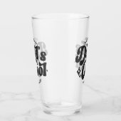 Pap Cool Funny Pap (Matches Son's Cooler) Glas (Rechts)