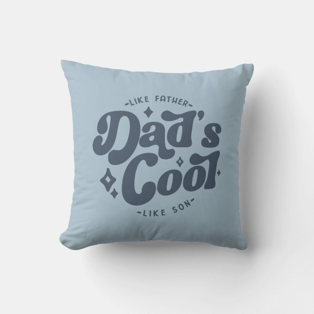 Pap Cool Funny Pap (Matches Son's Cooler) Kussen (Voorkant)
