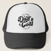 Pap Cool Funny Pap (Matches Son's Cooler) Trucker Pet (Voorkant)
