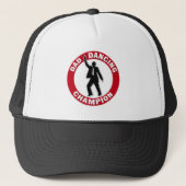 Pap Dansende Champion - Funny Vaderdag Trucker Pet (Voorkant)