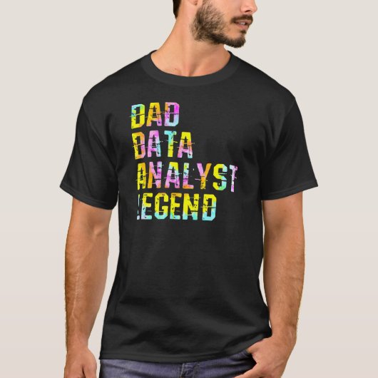 Pap Data Analyst Scientist Legend Data Analytics S T-shirt (Voorkant)