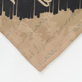 Pap Daughter Father Day Retro Fleece Deken (Hoek)