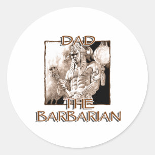 Pap de Barbarian Sticker