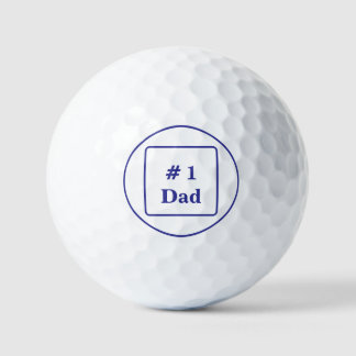 Pap de golfer golfballen