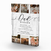 Pap Dictionary Definition Photo Collage Marble Fotoblokken (Rechts)