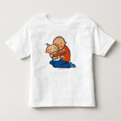 Pap en Baby Hugging Kinder Shirts (Voorkant)