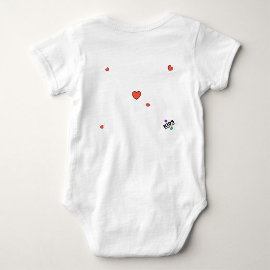 Pap en mama op de microfoon romper (Achterkant)