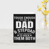 Pap en Stepdad Fathers Dag Stepdad Stap pap Kaart (Gele Bloem)