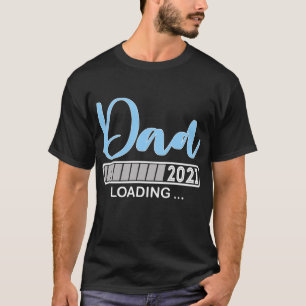 Pap EST 2021 Toekomstige nieuwe papa Baby T-shirt