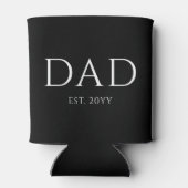 Pap Est Modern New Papa promoot pap Blikjeskoeler (Achterkant)