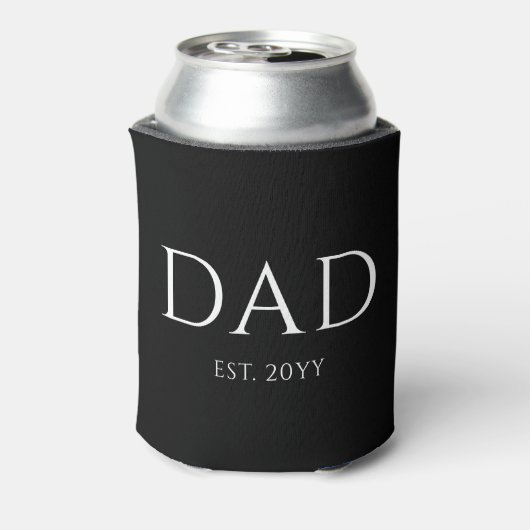 Pap Est Modern New Papa promoot pap Blikjeskoeler (Blikje Achterkant)